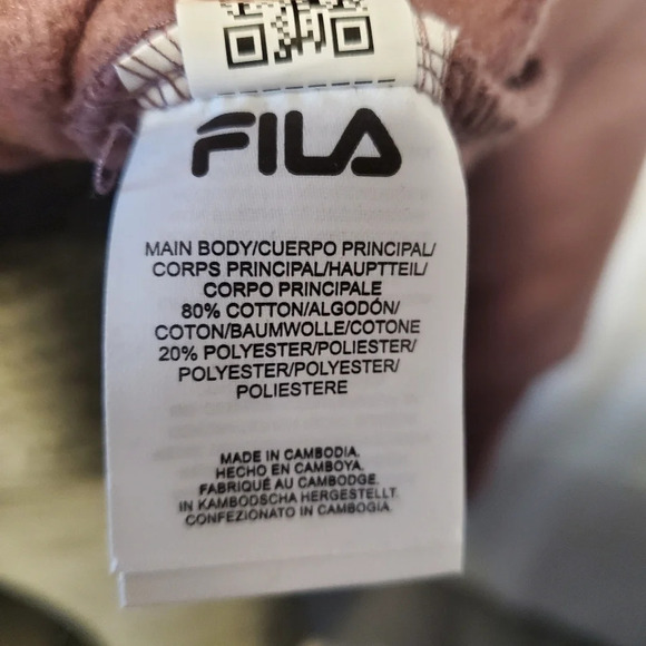 Fila | Women's Logo Crewneck Sweatshirt | Purple | NWT - Picture 4 of 7